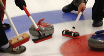 Curling: Action on the ice