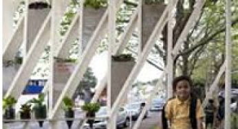 School entranceway wins global award