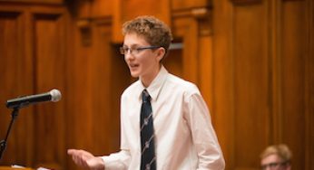 Wellington team takes out debating title for third time in a row