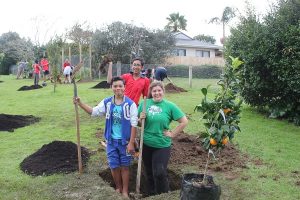 KidsCan is helping low decile schools to plant orchards so they can grow their own food