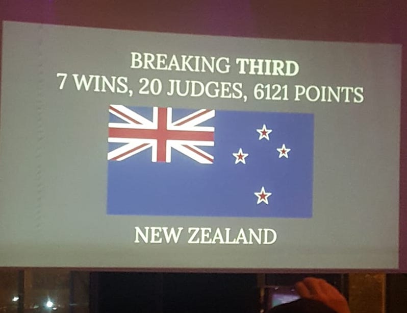 New Zealand rocks third place at World Debating Champs