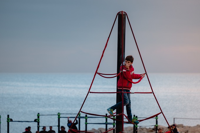 I redesigned a school playground for my PhD – and the children got better marks learning outside