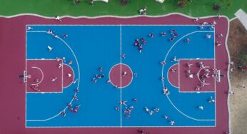 Locking down professional quality sports surfaces
