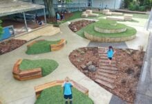school playground