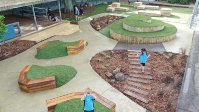 school playground