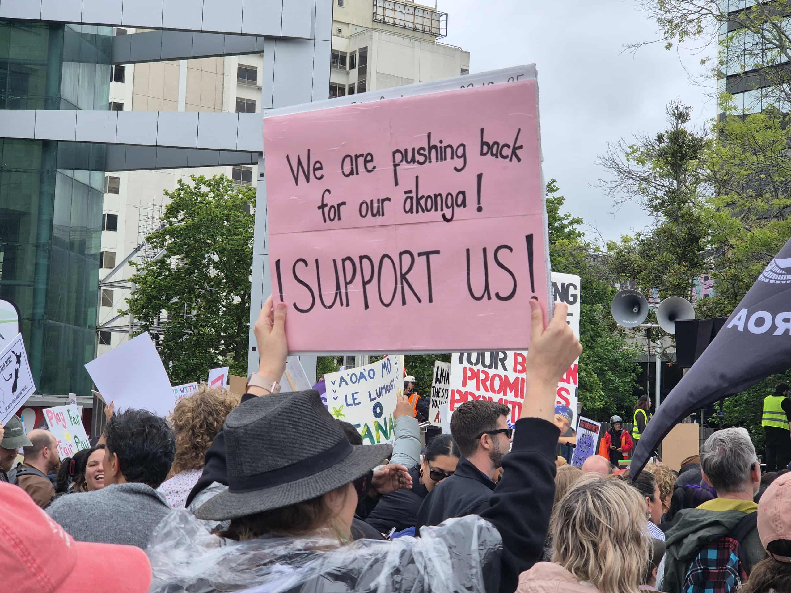 “We want better for our children”: why Auckland educators are striking